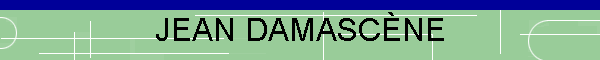 JEAN DAMASCNE