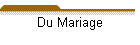 Du Mariage