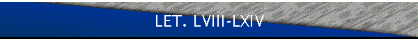 LET. LVIII-LXIV