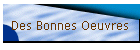 Des Bonnes Oeuvres
