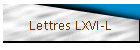 Lettres LXVI-L