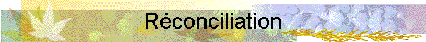 Rconciliation